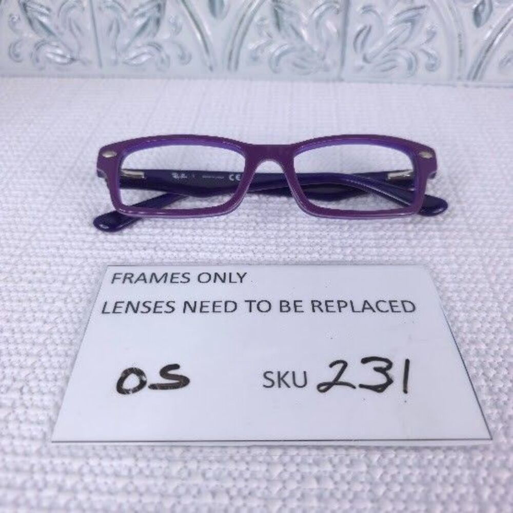 Ray-Ban RB 1530 3589 Kids Eyeglasses FRAMES ONLY  Purple 48-16-130 Full Rim